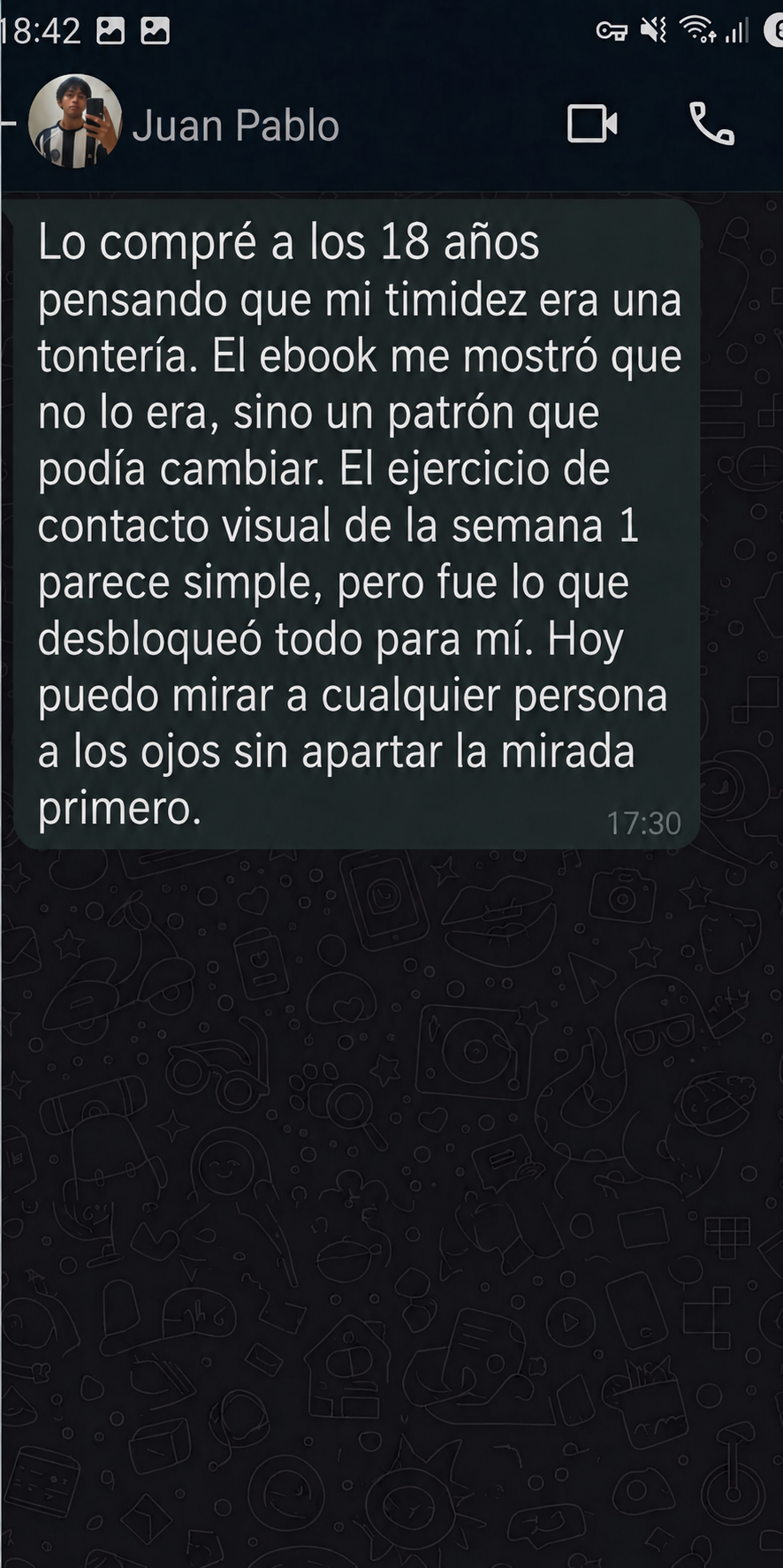 Testimonio de Juan Pablo