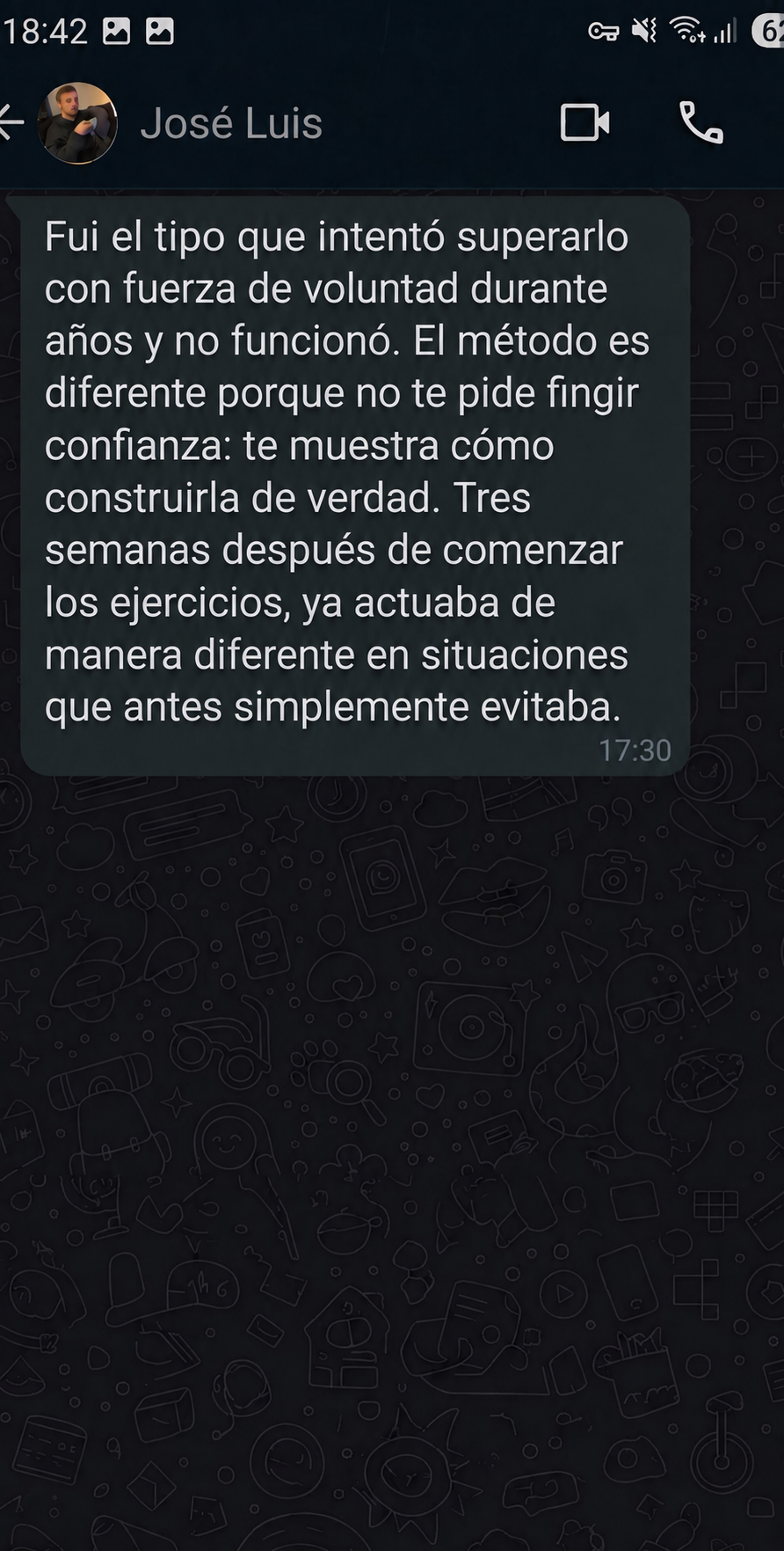 Testimonio de José Luis