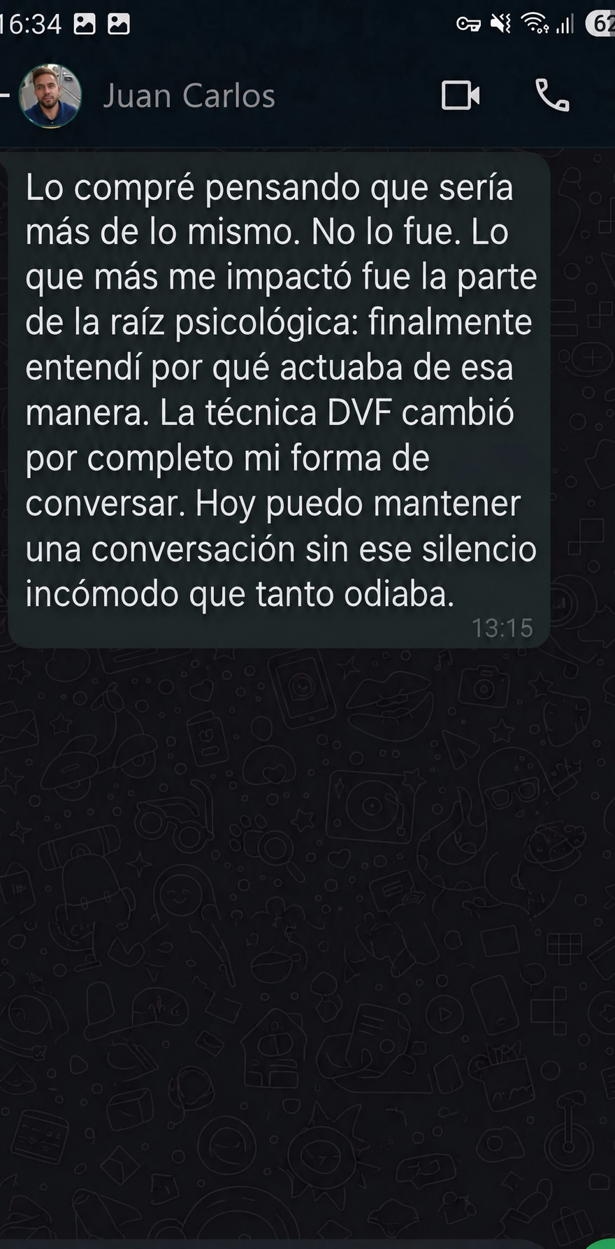 Testimonio de Juan Carlos